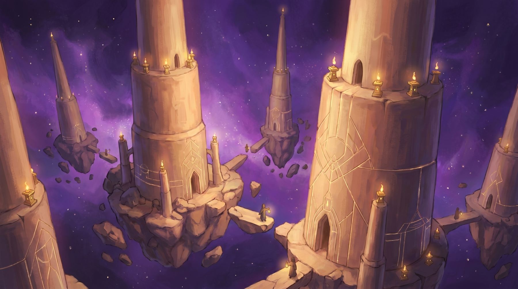 Nebulae Spires